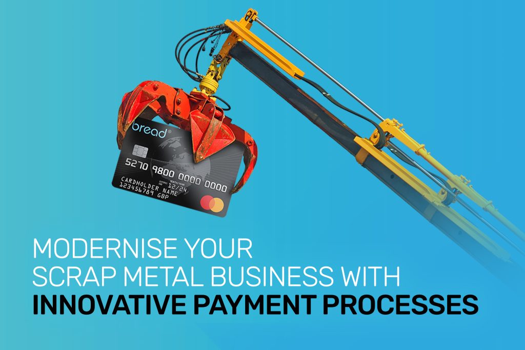 Modernise your scrap metal business with innovative payment processes